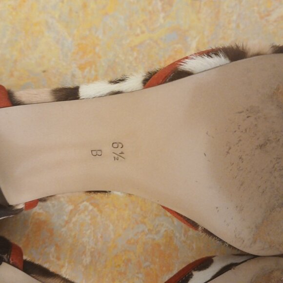 Coach Pony Hair Cheetah Pumps HEELS - Picture 13 of 14